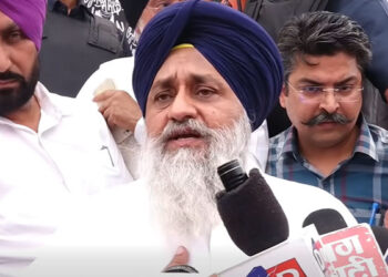 Punjab: ਅਮਿਤ ਸ਼ਾਹ ਵੱਲੋਂ ਇਕੱਲਿਆਂ ਚੋਣ ਲੜਨ ਦੇ ਐਲਾਨ ‘ਤੇ ਸੁਖਬੀਰ ਬਾਦਲ ਦਾ ਵੱਡਾ ਬਿਆਨ, ਪੜ੍ਹੋ ਵੇਰਵਾ Punjab: ਅਮਿਤ ਸ਼ਾਹ ਵੱਲੋਂ ਇਕੱਲਿਆਂ ਚੋਣ ਲੜਨ ਦੇ ਐਲਾਨ ‘ਤੇ ਸੁਖਬੀਰ ਬਾਦਲ ਦਾ ਵੱਡਾ ਬਿਆਨ, ਪੜ੍ਹੋ ਵੇਰਵਾ