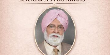 ਉੱਘੇ ਸਮਾਜ ਸੇਵੀ ਤੇ ਟਰਾਂਸਪੋਰਟਰ ਸਰਦਾਰ ਹਰਦਿਆਲ ਸਿੰਘ ਮੋਫ਼ਰ ਨਮਿਤ ਪਾਠ ਦਾ ਭੋਗ ਤੇ ਅੰਤਿਮ ਅਰਦਾਸ ਅੱਜ ਉੱਘੇ ਸਮਾਜ ਸੇਵੀ ਤੇ ਟਰਾਂਸਪੋਰਟਰ ਸਰਦਾਰ ਹਰਦਿਆਲ ਸਿੰਘ ਮੋਫ਼ਰ ਨਮਿਤ ਪਾਠ ਦਾ ਭੋਗ ਤੇ ਅੰਤਿਮ ਅਰਦਾਸ ਅੱਜ