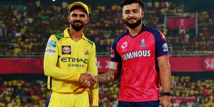 IPL 2026 : ਅੱਜ ਦਾ ਮੁਕਾਬਲਾ ਚੇਨਈ ਸੁਪਰ ਕਿੰਗਜ਼ ਅਤੇ ਰਾਜਸਥਾਨ ਰਾਇਲਜ਼ ਵਿਚਾਲੇ IPL 2026 : ਅੱਜ ਦਾ ਮੁਕਾਬਲਾ ਚੇਨਈ ਸੁਪਰ ਕਿੰਗਜ਼ ਅਤੇ ਰਾਜਸਥਾਨ ਰਾਇਲਜ਼ ਵਿਚਾਲੇ