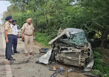 Ludhiana: ਟਾਇਰ ਫਟਣ ਕਾਰਨ ਦੋ ਕਾਰਾਂ ਵਿਚਾਲੇ ਭਿਆਨਕ ਟੱਕਰ