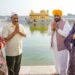 Amritsar :ਪਰਿਵਾਰ ਸਮੇਤ ਸੱਚਖੰਡ ਸ੍ਰੀ ਦਰਬਾਰ ਸਾਹਿਬ ਵਿਖੇ ਨਤਮਸਤਕ ਹੋਏ CM ਮਾਨ ਅਤੇ ਅਰਵਿੰਦ ਕੇਜਰੀਵਾਲ