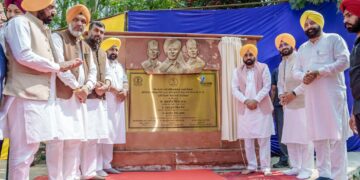 CM ਭਗਵੰਤ ਮਾਨ ਨੇ ਹੁਸੈਨੀਵਾਲਾ ਵਿਰਾਸਤੀ ਕੰਪਲੈਕਸ ਦਾ ਰੱਖਿਆ ਨੀਂਹ ਪੱਥਰ