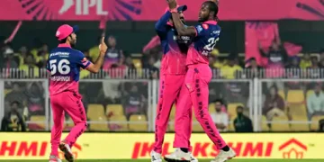 IPL 2026 CSK vs RR: ਚੇਨਈ ਨੇ ਰਾਜਸਥਾਨ ਨੂੰ ਦਿੱਤਾ 128 ਦੌੜਾਂ ਦਾ ਟੀਚਾ IPL 2026 CSK vs RR: ਚੇਨਈ ਨੇ ਰਾਜਸਥਾਨ ਨੂੰ ਦਿੱਤਾ 128 ਦੌੜਾਂ ਦਾ ਟੀਚਾ