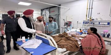 Speaker ਸੰਧਵਾਂ ਵੱਲੋਂ ਗੁਰੂ ਗੋਬਿੰਦ ਸਿੰਘ ਮੈਡੀਕਲ ਕਾਲਜ ਦਾ ਅਚਨਚੇਤ ਦੌਰਾ, ਮਰੀਜ਼ਾਂ ਦਾ ਜਾਣਿਆ ਹਾਲ ਚਾਲ