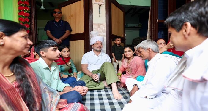 Haryana: ਕਿਸਾਨ ਦੀ ਧੀ ਦੇ ਵਿਆਹ ‘ਚ ਸ਼ਾਮਿਲ ਹੋਏ ਰਾਹੁਲ ਗਾਂਧੀ
