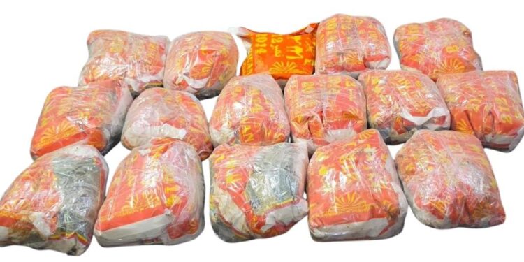 ਫਗਵਾੜਾ ਵਿੱਚ 16.8 ਕਿਲੋਗ੍ਰਾਮ ਹੈਰੋਇਨ ਬਰਾਮਦ; ਇੱਕ ਔਰਤ ਸਮੇਤ ਚਾਰ ਗ੍ਰਿਫ਼ਤਾਰ ਫਗਵਾੜਾ ਵਿੱਚ 16.8 ਕਿਲੋਗ੍ਰਾਮ ਹੈਰੋਇਨ ਬਰਾਮਦ; ਇੱਕ ਔਰਤ ਸਮੇਤ ਚਾਰ ਗ੍ਰਿਫ਼ਤਾਰ