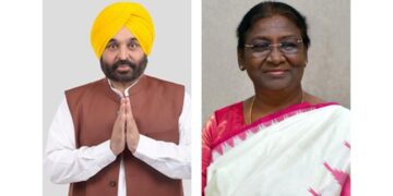 ਰਾਜ ਸਭਾ ਮੈਂਬਰਾਂ ਵੱਲੋਂ ਪਾਰਟੀ ਬਦਲਣ ਦੇ ਸਬੰਧ ਵਿੱਚ ਮੁੱਖ ਮੰਤਰੀ ਭਗਵੰਤ ਸਿੰਘ ਮਾਨ 5 ਮਈ ਨੂੰ ਰਾਸ਼ਟਰਪਤੀ ਨਾਲ ਮੁਲਾਕਾਤ ਕਰਨਗੇ; ਲੋਕਾਂ ਦੇ ਫਤਵੇ ਨਾਲ ਕੀਤੇ ਵਿਸ਼ਵਾਸਘਾਤ ਦਾ ਮੁੱਦਾ ਉਠਾਇਆ ਜਾਵੇਗਾ