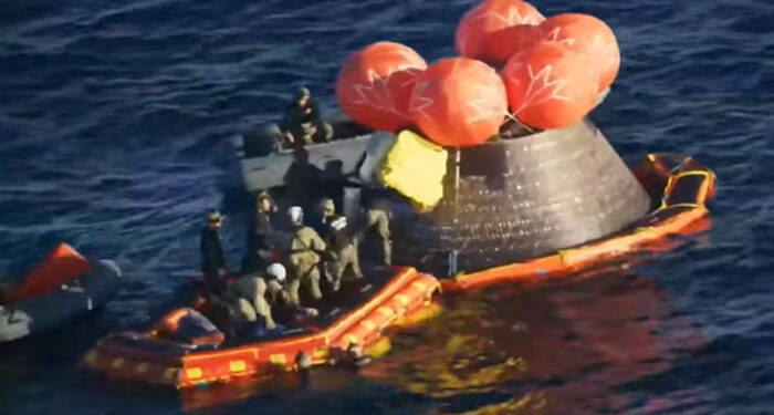 Nasa ਦੇ Artemis 2 ਦੀ ਧਰਤੀ ‘ਤੇ ਸਫਲ ਲੈਂਡਿੰਗ, ਪੁਲਾੜ ਯਾਤਰੀ ਸੁਰੱਖਿਅਤ ਵਾਪਸ ਪਰਤੇ