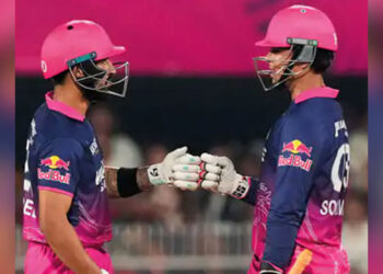 IPL: ਰਾਜਸਥਾਨ ਨੇ ਲਗਾਤਾਰ ਚੌਥੀ ਜਿੱਤ ਕੀਤੀ ਦਰਜ, ਬੰਗਲੌਰ ਨੂੰ ਹਰਾਇਆ