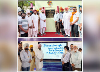 Punjab: ਵਿਧਾਇਕ ਬੁੱਧ ਰਾਮ ਵੱਲੋਂ ਵੱਖ-ਵੱਖ ਵਿਕਾਸ ਕਾਰਜਾਂ ਦਾ ਉਦਘਾਟਨ