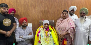 Punjab: ਜੱਗੂ ਭਗਵਾਨਪੁਰੀਆ ਦੀ ਮਾਸੀ ਨੇ ਸੰਭਾਲਿਆ ਬਲਾਕ ਸੰਮਤੀ ਦੀ ਚੇਅਰਪਰਸਨ ਦਾ ਅਹੁਦਾ