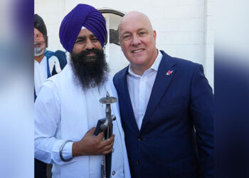 Newz Zealand ਦੇ PM ਨੇ ਜਥੇਦਾਰ ਸ੍ਰੀ ਅਕਾਲ ਤਖ਼ਤ ਸਾਹਿਬ ਨਾਲ ਕੀਤੀ ਮੁਲਾਕਾਤ