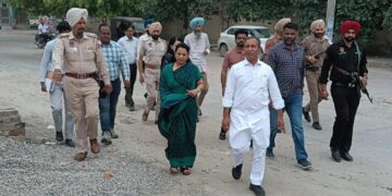 ਵਿਧਾਇਕ ਡਾ. ਵਿਜੈ ਸਿੰਗਲਾ ਅਤੇ ਡਿਪਟੀ ਕਮਿਸ਼ਨਰ ਨਵਜੋਤ ਕੌਰ ਵੱਲੋਂ ਮਾਨਸਾ ਸ਼ਹਿਰ ਦੇ ਵਿਕਾਸ ਕਾਰਜਾਂ ਦਾ ਨਿਰੀਖਣ