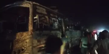 Haryana : ਸਵਾਰੀਆਂ ਨਾਲ ਭਰੀ ਨਿੱਜੀ ਬੱਸ ਨੂੰ ਲੱਗੀ ਅੱਗ! 2 ਯਾਤਰੀ ਜ਼ਿੰਦਾ ਸੜੇ