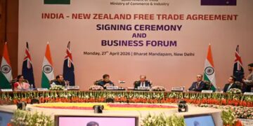 Ind-NZ FTA: ਭਾਰਤ-ਨਿਊਜ਼ੀਲੈਂਡ ਵਿਚਾਲੇ ਇਤਿਹਾਸਕ ਮੁਕਤ ਵਪਾਰ ਸਮਝੌਤਾ ਸਹੀਬੱਧ