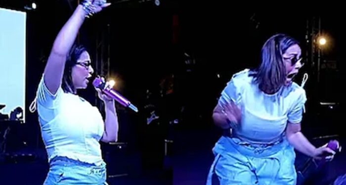 Sunanda Sharma ਦੇ ਸ਼ੋਅ ਦੌਰਾਨ ਸਟੇਜ ‘ਤੇ ਚੜ੍ਹਨ ਵਾਲੇ ਪ੍ਰਸ਼ੰਸਕ ਨੇ ਕੰਨ ਫੜ ਕੇ ਮੰਗੀ ਮੁਆਫੀ