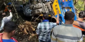 Himachal: ਡੂੰਘੀ ਖੱਡ ‘ਚ ਡਿੱਗੀ ਪੰਜਾਬ ਦੇ ਸ਼ਰਧਾਲੂਆਂ ਨਾਲ ਭਰੀ ਟਰੈਕਟਰ-ਟਰਾਲੀ