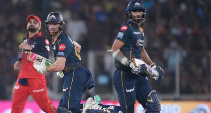 IPL 2026: ਬੰਗਲੌਰ ਸੀਜ਼ਨ ਦਾ ਤੀਜਾ ਮੈਚ ਹਾਰਿਆ: ਗੁਜਰਾਤ 4 ਵਿਕਟਾਂ ਨਾਲ ਜਿੱਤਿਆ