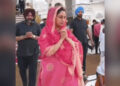 Punjab: ਹਰਸਿਮਰਤ ਕੌਰ ਬਾਦਲ ਦਰਬਾਰ ਸਾਹਿਬ ਹੋਈ ਨਤਮਸਤਕ