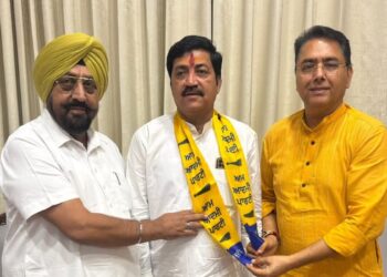 ਕਾਂਗਰਸ ਦੇ ਸਾਬਕਾ ਰਾਸ਼ਟਰੀ ਟਰੇਡ ਯੂਨੀਅਨ ਦੇ ਜਨਰਲ ਸਕੱਤਰ ਕੰਵਰ ਉਦੈ ਸਿੰਘ ਰਾਠੌੜ ‘ਆਪ’ ਵਿੱਚ ਸ਼ਾਮਲ
