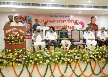 ਨੌਜਵਾਨ ਪੀੜ੍ਹੀ ਨੂੰ ਆਪਣੇ ਮਹਾਨ ਇਤਿਹਾਸ ਨਾਲ ਜੋੜਨ ਦੀ ਬਹੁਤ ਲੋੜ- ਗੁਲਾਬ ਚੰਦ ਕਟਾਰੀਆ 