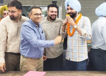 ਨੌਜਵਾਨ ਐਡਵੋਕੇਟ ਨਵਰਾਜ ਦੀਪ ਸਿੰਘ ਬੁਰਜ ਪੰਜਾਬ ਅਤੇ ਹਰਿਆਣਾ ਹਾਈ ਕੋਰਟ ਦੇ ਕਾਰਜਕਾਰੀ ਮੈਂਬਰ ਚੁਣੇ ਗਏ