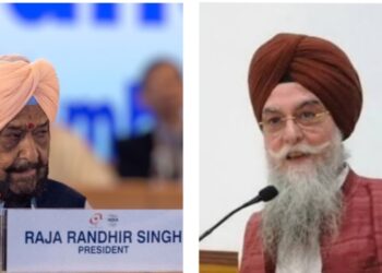 ਪੰਜਾਬ ਵਿਧਾਨ ਸਭਾ ਸਪੀਕਰ ਕੁਲਤਾਰ ਸਿੰਘ ਸੰਧਵਾਂ ਵੱਲੋਂ ਸਾਬਕਾ ਭਾਰਤੀ ਖੇਡ ਪ੍ਰਸ਼ਾਸਕ ਅਤੇ ਖੇਡ ਨਿਸ਼ਾਨੇਬਾਜ਼ ਰਾਜਾ ਰਣਧੀਰ ਸਿੰਘ ਦੇ ਦੇਹਾਂਤ ‘ਤੇ ਦੁੱਖ ਦਾ ਪ੍ਰਗਟਾਵਾ
