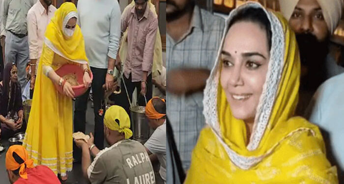 Punjab: ਪ੍ਰੀਤੀ ਜ਼ਿੰਟਾ ਸ੍ਰੀ ਦਰਬਾਰ ਸਾਹਿਬ ਵਿਖੇ ਹੋਈ ਨਤਮਸਤਕ