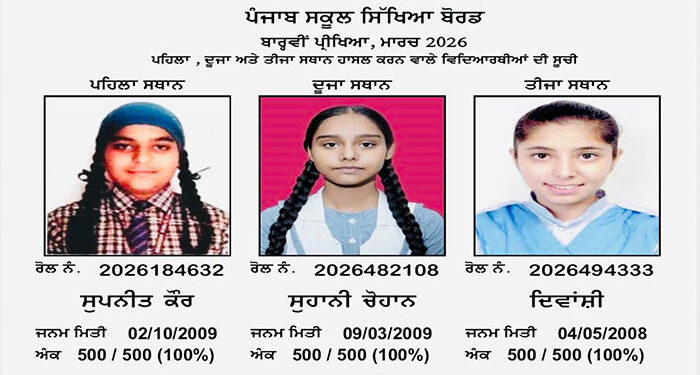 Punjab: ਮੁੱਖ ਮੰਤਰੀ ਭਗਵੰਤ ਮਾਨ ਦੇ 12ਵੀਂ ਜਮਾਤ ਦੇ ਟਾਪਰ ਵਿਦਿਆਰਥੀਆਂ ਨਾਲ ਕਰਨਗੇ ਮੁਲਾਕਾਤ