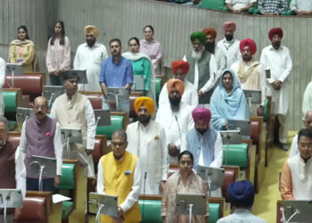 Punjab ਵਿਧਾਨ ਸਭਾ ਦੇ ਸਪੈਸ਼ਲ ਸੈਸ਼ਨ ਦੌਰਾਨ ਵਿਛੜੀਆਂ ਰੂਹਾਂ ਨੂੰ ਦਿੱਤੀ ਗਈ ਸ਼ਰਧਾਂਜਲੀ