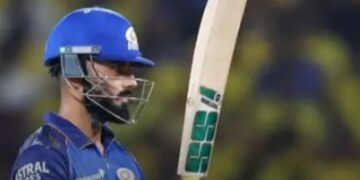 IPL 2026 : ਚੇਨਈ ਅਤੇ ਮੁੰਬਈ ਵਿਚਾਲੇ ਮੁਕਾਬਲਾ ਜਾਰੀ ; ਮੁੰਬਈ ਨੇ ਚੇਨਈ ਲਈ ਸੈੱਟ ਕੀਤਾ ਟਾਰਗੇਟ