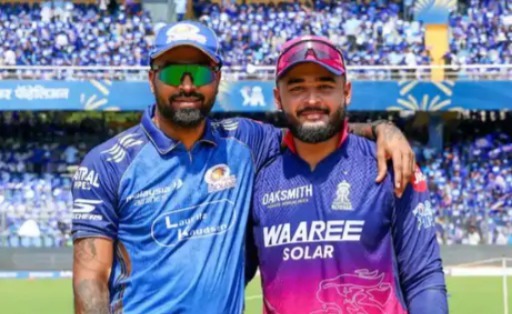 IPL 2026 : ਰਾਜਸਥਾਨ ਅਤੇ ਮੁੰਬਈ ਵਿਚਾਲੇ ਮੁਕਾਬਲਾ ਥੋੜ੍ਹੀ ਦੇਰ ‘ਚ ; ਮੁੰਬਈ ਨੇ ਜਿੱਤਿਆ ਟਾਸ, ਲਿਆ ਇਹ ਫੈਸਲਾ IPL 2026 : ਰਾਜਸਥਾਨ ਅਤੇ ਮੁੰਬਈ ਵਿਚਾਲੇ ਮੁਕਾਬਲਾ ਥੋੜ੍ਹੀ ਦੇਰ ‘ਚ ; ਮੁੰਬਈ ਨੇ ਜਿੱਤਿਆ ਟਾਸ, ਲਿਆ ਇਹ ਫੈਸਲਾ