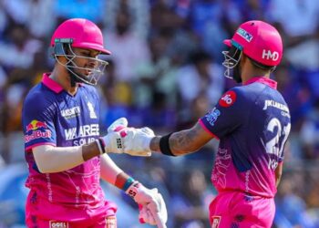 IPL 2026 : ਰਾਜਸਥਾਨ ਬਨਾਮ ਮੁੰਬਈ ; ਰਾਜਸਥਾਨ ਨੇ ਮੁੰਬਈ ਲਈ ਸੈੱਟ ਕੀਤਾ ਟਾਰੇਗਟ