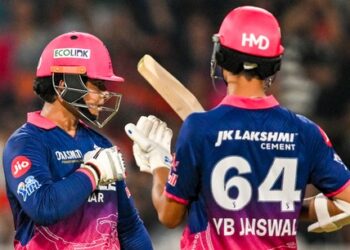 IPL Eliminator : ਰਾਜਸਥਾਨ ਅਤੇ ਹੈਦਰਾਬਾਦ ਵਿਚਾਲੇ ਮੁਕਾਬਲਾ ਜਾਰੀ ; ਰਾਜਸਥਾਨ ਨੇ ਹੈਦਰਾਬਾਦ ਲਈ ਸੈੱਟ ਕੀਤਾ ਟਾਰਗੇਟ IPL Eliminator : ਰਾਜਸਥਾਨ ਅਤੇ ਹੈਦਰਾਬਾਦ ਵਿਚਾਲੇ ਮੁਕਾਬਲਾ ਜਾਰੀ ; ਰਾਜਸਥਾਨ ਨੇ ਹੈਦਰਾਬਾਦ ਲਈ ਸੈੱਟ ਕੀਤਾ ਟਾਰਗੇਟ
