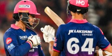 IPL Eliminator : ਰਾਜਸਥਾਨ ਅਤੇ ਹੈਦਰਾਬਾਦ ਵਿਚਾਲੇ ਮੁਕਾਬਲਾ ਜਾਰੀ ; ਰਾਜਸਥਾਨ ਨੇ ਹੈਦਰਾਬਾਦ ਲਈ ਸੈੱਟ ਕੀਤਾ ਟਾਰਗੇਟ IPL Eliminator : ਰਾਜਸਥਾਨ ਅਤੇ ਹੈਦਰਾਬਾਦ ਵਿਚਾਲੇ ਮੁਕਾਬਲਾ ਜਾਰੀ ; ਰਾਜਸਥਾਨ ਨੇ ਹੈਦਰਾਬਾਦ ਲਈ ਸੈੱਟ ਕੀਤਾ ਟਾਰਗੇਟ