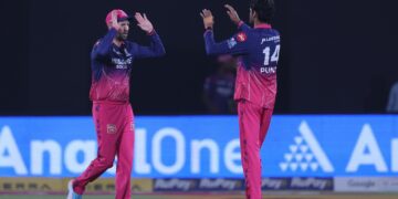IPL 2026: ਰਾਜਸਥਾਨ ਰਾਇਲਜ਼ ਅਤੇ ਲਖਨਊ ਸੁਪਰ ਜਾਇੰਟਸ ਵਿਚਾਲੇ ਮੁਕਾਬਲਾ ਜਾਰੀ IPL 2026: ਰਾਜਸਥਾਨ ਰਾਇਲਜ਼ ਅਤੇ ਲਖਨਊ ਸੁਪਰ ਜਾਇੰਟਸ ਵਿਚਾਲੇ ਮੁਕਾਬਲਾ ਜਾਰੀ