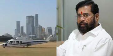 Maharashtra :ਅਸਮਾਨ ‘ਚ ਧੂੜ ਦੇ ਗੁਬਾਰ ਵਿੱਚ ਫਸਿਆ ਉਪ-ਮੁੱਖ ਮੰਤਰੀ ਏਕਨਾਥ ਸ਼ਿੰਦੇ ਦਾ ਹੈਲੀਕਾਪਟਰ