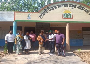Punjab : ਡਾ. ਦੀਪਕ ਸਿੰਗਲਾ ਦੇ ਯਤਨਾਂ ਸਦਕਾ ਬੰਦ ਪਿਆ ਸਰਕਾਰੀ ਮਿਡਲ ਸਕੂਲ ਮੁੜ ਖੁੱਲ੍ਹਿਆ