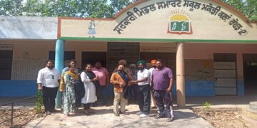 Punjab : ਡਾ. ਦੀਪਕ ਸਿੰਗਲਾ ਦੇ ਯਤਨਾਂ ਸਦਕਾ ਬੰਦ ਪਿਆ ਸਰਕਾਰੀ ਮਿਡਲ ਸਕੂਲ ਮੁੜ ਖੁੱਲ੍ਹਿਆ