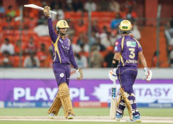 IPL 2026 ‘ਚ ਕੋਲਕਾਤਾ ਦੀ ਲਗਾਤਾਰ ਤੀਜੀ ਜਿੱਤ! ਹੈਦਰਾਬਾਦ ਨੂੰ 7 ਵਿਕਟਾਂ ਨਾਲ ਹਰਾਇਆ