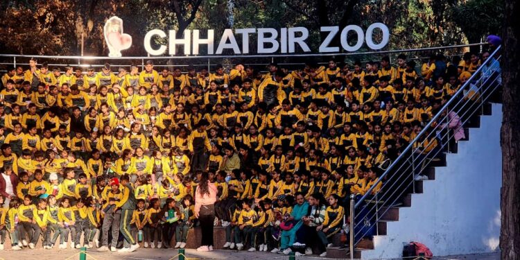 ਛੱਤਬੀਰ ਚਿੜੀਆਘਰ ਸਕੂਲ ਕਲੱਬ ਵਿੱਚ ਚਾਰ ਸਾਲਾਂ ਦੌਰਾਨ 4,850 ਸਕੂਲ ਹੋਏ ਰਜਿਸਟਰ, 4.2 ਲੱਖ ਤੋਂ ਵੱਧ ਵਿਦਿਆਰਥੀ ਨੇ ਲਿਆ ਹਿੱਸਾ