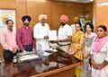 ਵਿੱਤ ਮੰਤਰੀ ਹਰਪਾਲ ਸਿੰਘ ਚੀਮਾ ਵੱਲੋਂ ਮੁਲਾਜ਼ਮ ਯੂਨੀਅਨਾਂ ਨਾਲ ਮੁਲਾਕਾਤ; ਜਾਇਜ਼ ਮੰਗਾਂ ’ਤੇ ਜਲਦ ਕਾਰਵਾਈ ਦਾ ਦਿੱਤਾ ਭਰੋਸਾ