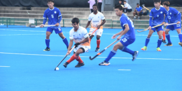 Men’s U18 Asia Cup : ਭਾਰਤ ਨੇ ਚੀਨੀ ਤਾਈਪੇ ਨੂੰ 13-1 ਨਾਲ ਹਰਾ ਕੇ ਸੈਮੀਫਾਈਨਲ ਵਿੱਚ ਕੀਤਾ ਪ੍ਰਵੇਸ਼ ; ਆਸ਼ੀਸ਼ ਤਾਨੀ ਪੂਰਤੀ ਨੇ ਲਗਾਈ ਹੈਟ੍ਰਿਕ 