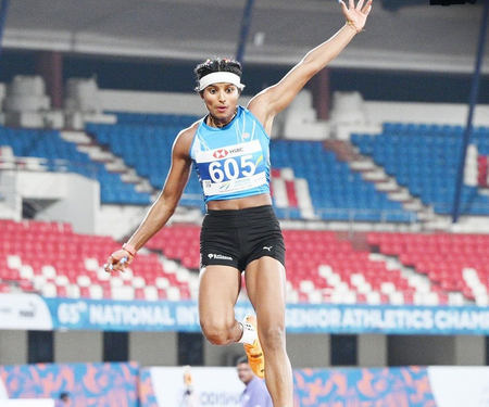 Inter-State Athletics : ਐਂਸੀ ਸੋਜਨ ਨੇ ਅੰਜੂ ਜਾਰਜ ਦਾ 22 ਸਾਲ ਪੁਰਾਣਾ ਰਿਕਾਰਡ ਤੋੜਿਆ : 6.88 ਮੀਟਰ ਦੀ ਛਾਲ ਮਾਰ ਕੇ ਰਚਿਆ ਇਤਿਹਾਸ 