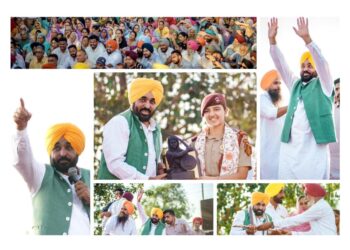 ਭਾਜਪਾ ਨੇ ਕਿਸਾਨ ਵਿਰੋਧੀ ਕਾਨੂੰਨ ਥੋਪੇ, ਅਕਾਲੀਆਂ ਨੇ ਧਰਮ ਦੀ ਦੁਰਵਰਤੋਂ ਕੀਤੀ, ਕਾਂਗਰਸ ਪੰਜਾਬ ਵਿੱਚ ਨਾਕਾਮ ਸਿੱਧ ਹੋਈ, ਪੰਜਾਬੀਆਂ ਨੇ ਇਮਾਨਦਾਰ ਸਰਕਾਰ ਚੁਣੀ-ਮੁੱਖ ਮੰਤਰੀ ਭਗਵੰਤ ਸਿੰਘ ਮਾਨ ਭਾਜਪਾ ਨੇ ਕਿਸਾਨ ਵਿਰੋਧੀ ਕਾਨੂੰਨ ਥੋਪੇ, ਅਕਾਲੀਆਂ ਨੇ ਧਰਮ ਦੀ ਦੁਰਵਰਤੋਂ ਕੀਤੀ, ਕਾਂਗਰਸ ਪੰਜਾਬ ਵਿੱਚ ਨਾਕਾਮ ਸਿੱਧ ਹੋਈ, ਪੰਜਾਬੀਆਂ ਨੇ ਇਮਾਨਦਾਰ ਸਰਕਾਰ ਚੁਣੀ-ਮੁੱਖ ਮੰਤਰੀ ਭਗਵੰਤ ਸਿੰਘ ਮਾਨ