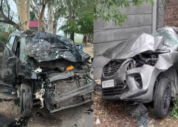 Punjab: ਦੋ ਕਾਰਾਂ ਦੀ ਭਿਆਨਕ ਟੱਕਰ, ਇੱਕ ਪਰਿਵਾਰ ਦੇ ਤਿੰਨ ਜੀਆਂ ਸਮੇਤ 4 ਮੌਤਾਂ