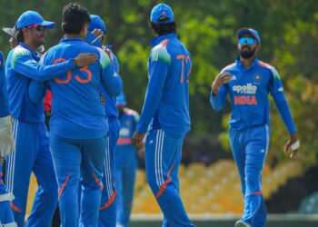 IND A Vs AFG A : ਭਾਰਤ ਏ ਨੇ ਅਫਗਾਨਿਸਤਾਨ ਏ ਨੂੰ 101 ਦੌੜਾਂ ਨਾਲ ਹਰਾਇਆ IND A Vs AFG A : ਭਾਰਤ ਏ ਨੇ ਅਫਗਾਨਿਸਤਾਨ ਏ ਨੂੰ 101 ਦੌੜਾਂ ਨਾਲ ਹਰਾਇਆ
