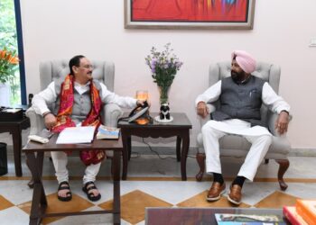ਕੇਵਲ ਸਿੰਘ ਢਿੱਲੋਂ ਨੇ ਕੇਂਦਰੀ ਮੰਤਰੀ ਜੇ.ਪੀ. ਨੱਢਾ ਨੂੰ ਲਿਖਿਆ ਪੱਤਰ; ਪੰਜਾਬ ਦੇ ਕਿਸਾਨਾਂ ਲਈ ਡੀ.ਏ.ਪੀ. ਅਤੇ ਯੂਰੀਆ ਖਾਦ ਦੀ ਸਪਲਾਈ ਯਕੀਨੀ ਬਣਾਉਣ ਦੀ ਕੀਤੀ ਮੰਗ ਕੇਵਲ ਸਿੰਘ ਢਿੱਲੋਂ ਨੇ ਕੇਂਦਰੀ ਮੰਤਰੀ ਜੇ.ਪੀ. ਨੱਢਾ ਨੂੰ ਲਿਖਿਆ ਪੱਤਰ; ਪੰਜਾਬ ਦੇ ਕਿਸਾਨਾਂ ਲਈ ਡੀ.ਏ.ਪੀ. ਅਤੇ ਯੂਰੀਆ ਖਾਦ ਦੀ ਸਪਲਾਈ ਯਕੀਨੀ ਬਣਾਉਣ ਦੀ ਕੀਤੀ ਮੰਗ