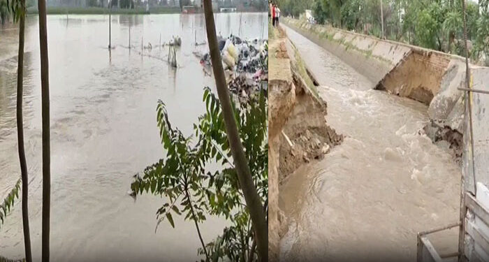 Punjab: ਨਹਿਰ ਵਿੱਚ ਪਿਆ ਪਾੜ, ਕਿਸਾਨਾਂ ਦੀ ਫਸਲ ਪਾਣੀ ‘ਚ ਡੁੱਬੀ Punjab: ਨਹਿਰ ਵਿੱਚ ਪਿਆ ਪਾੜ, ਕਿਸਾਨਾਂ ਦੀ ਫਸਲ ਪਾਣੀ ‘ਚ ਡੁੱਬੀ