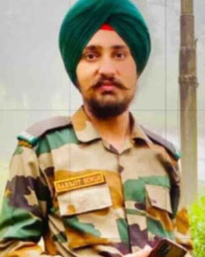 ਰੋਪੜ ਦੇ ਪਿੰਡ ਬਿੰਦਰਖ ਦਾ ਨਾਇਕ ਸਰਬਜੀਤ ਸਿੰਘ ਲੇਹ ਲੱਦਾਖ ਵਿੱਚ ਹੋਇਆ ਸ਼ਹੀਦ